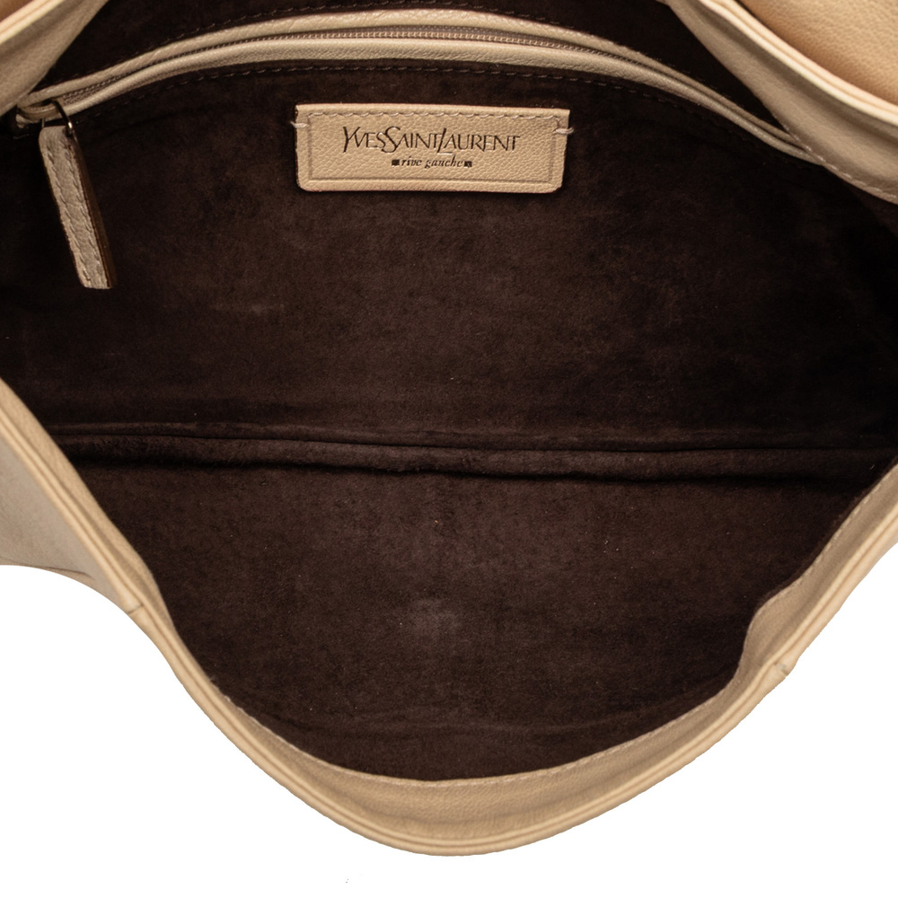 Pre-Loved Saint Laurent Leather Nadja Rose Flap Bag - Picture 4 of 9